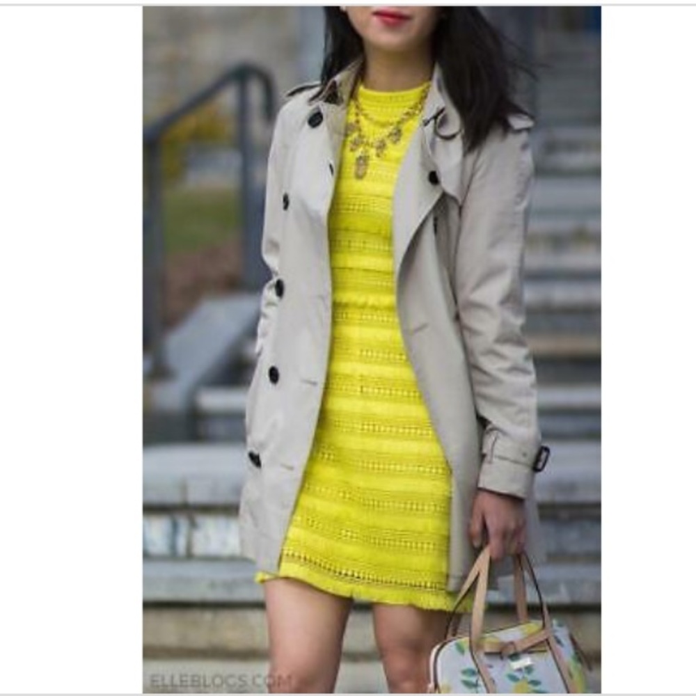JCrew fringe shift dress.